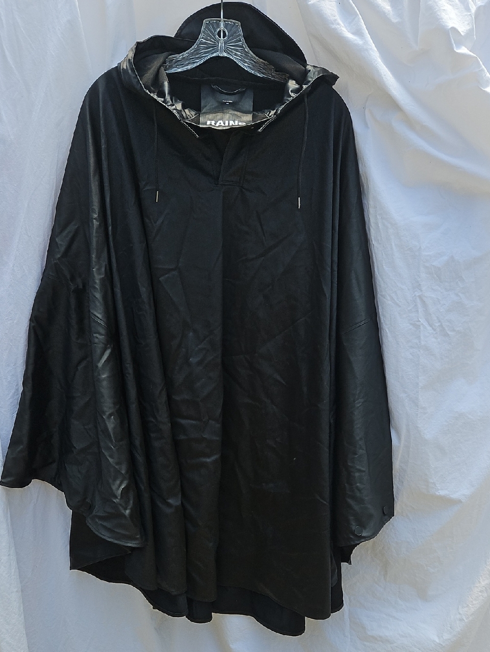 Rains Black Women's Jacket/Coat0003